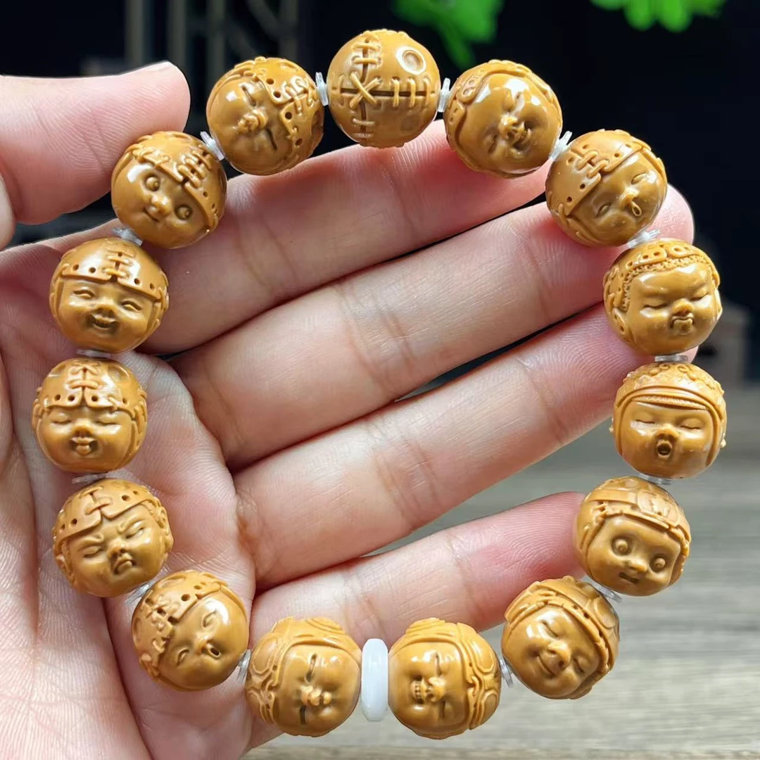 猴头核桃 1.5吉祥人生百态 文玩手串