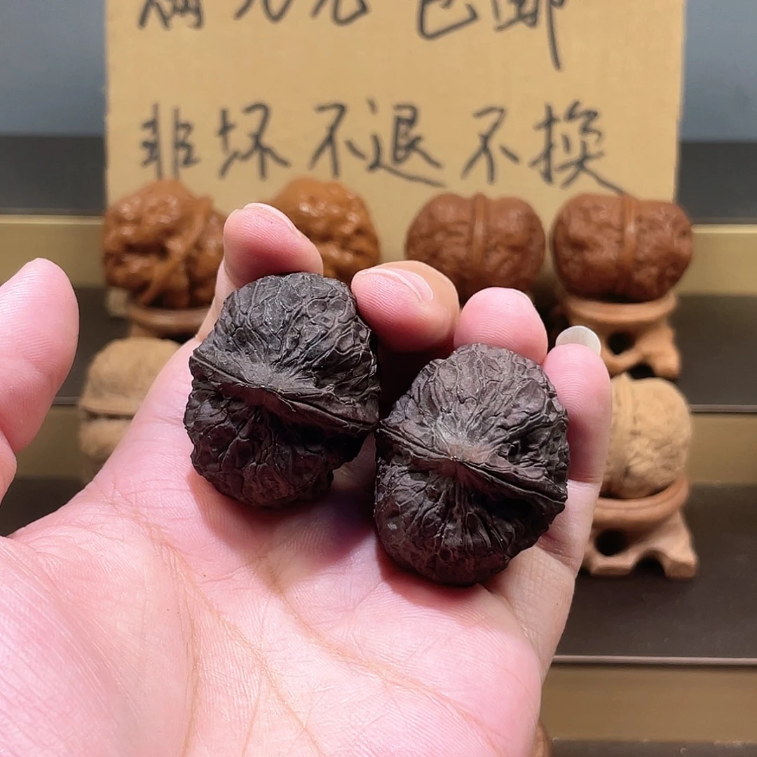 把件文玩核桃黑天使