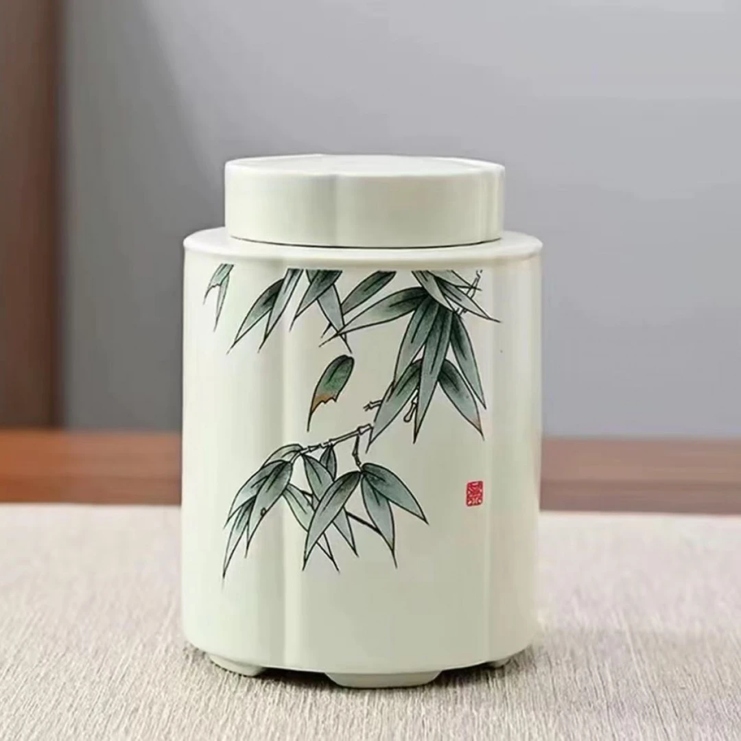 竹韵小茶叶罐Y510