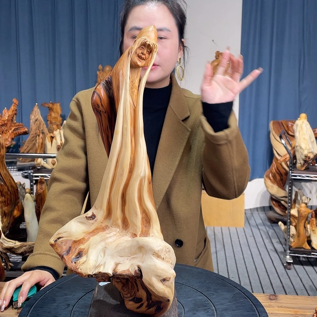 柏木（崖柏）随型摆件