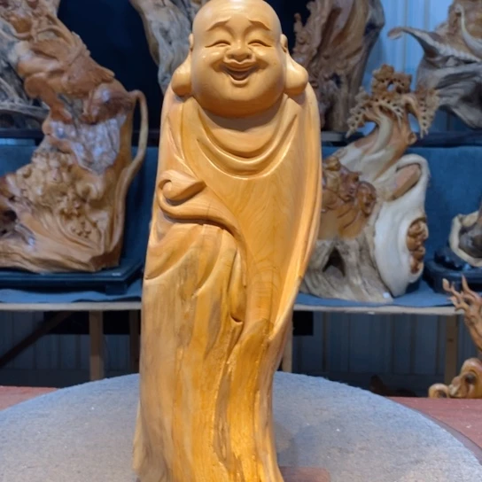 柏木(崖柏)根雕摆件