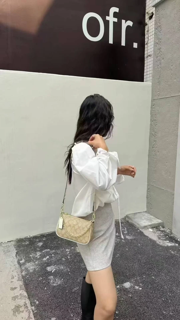 女士文艺风拉链肩包单肩经典斜挎包百搭双根耐磨复古