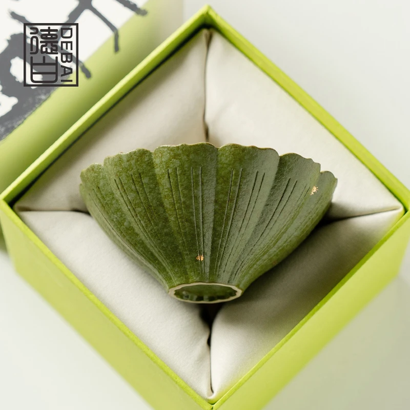 （阿萌茶事）青橘洒金-静莲杯 80ml
