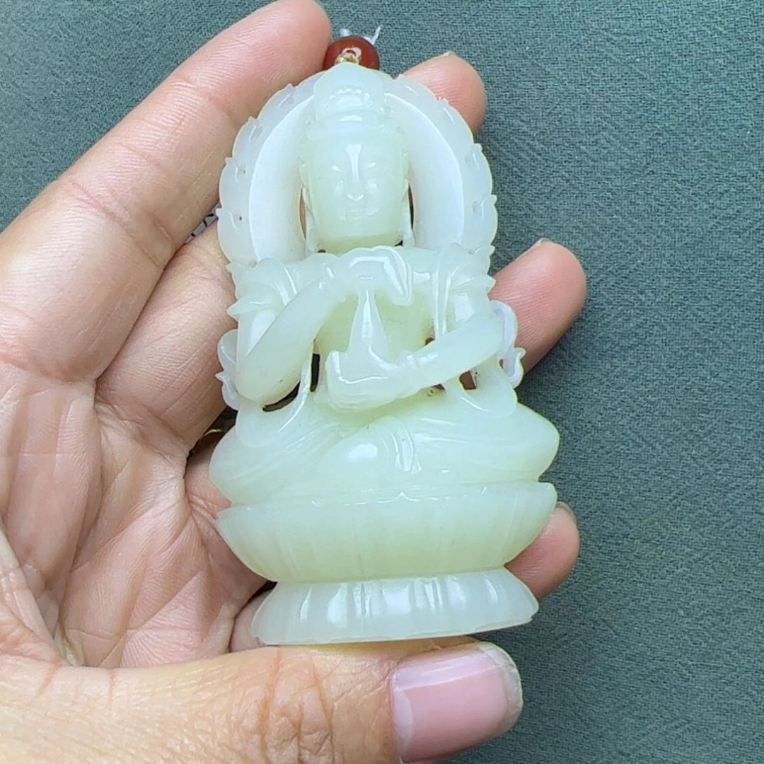 和田玉把件未镶嵌用****3