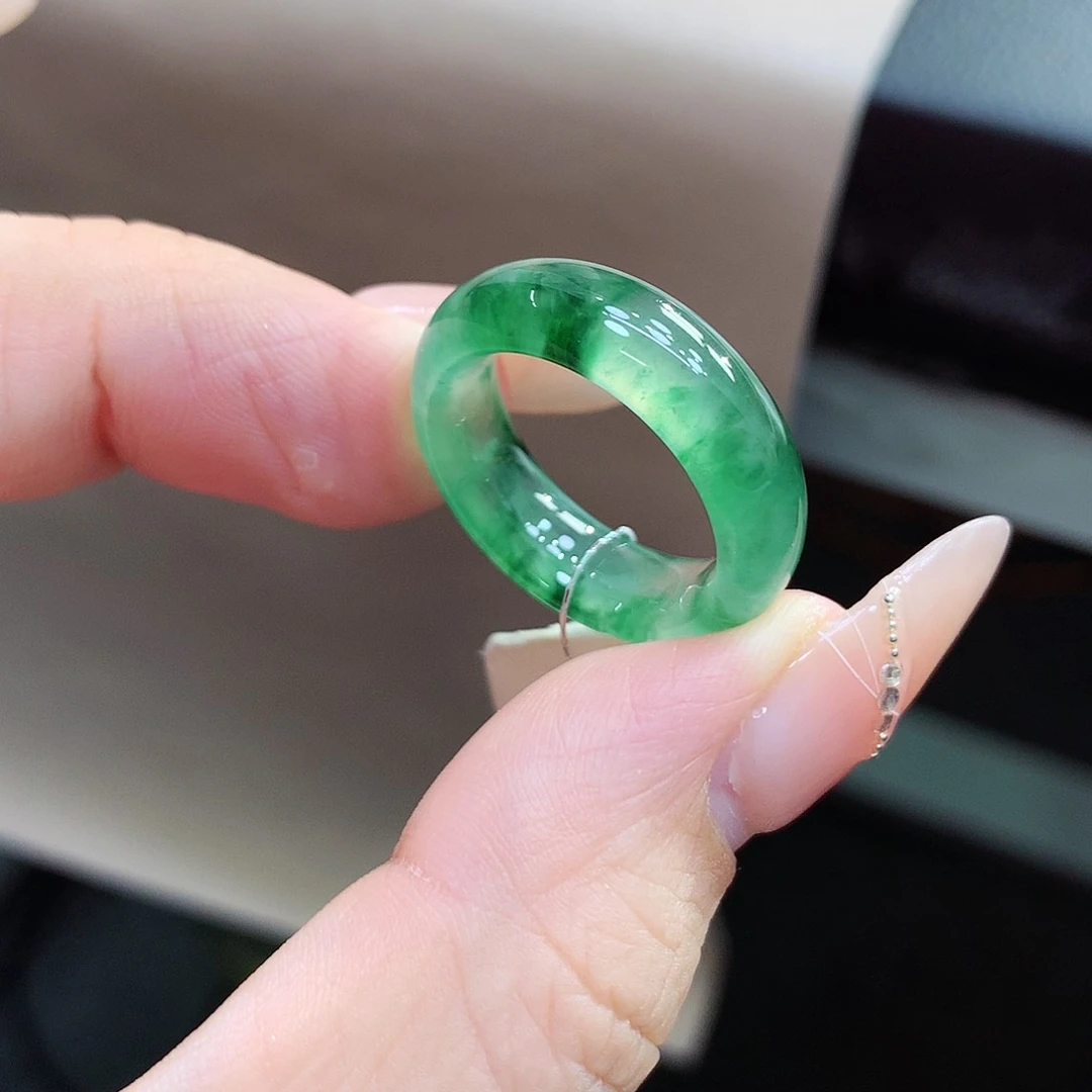 未镶嵌戒圈翡翠14.15号
