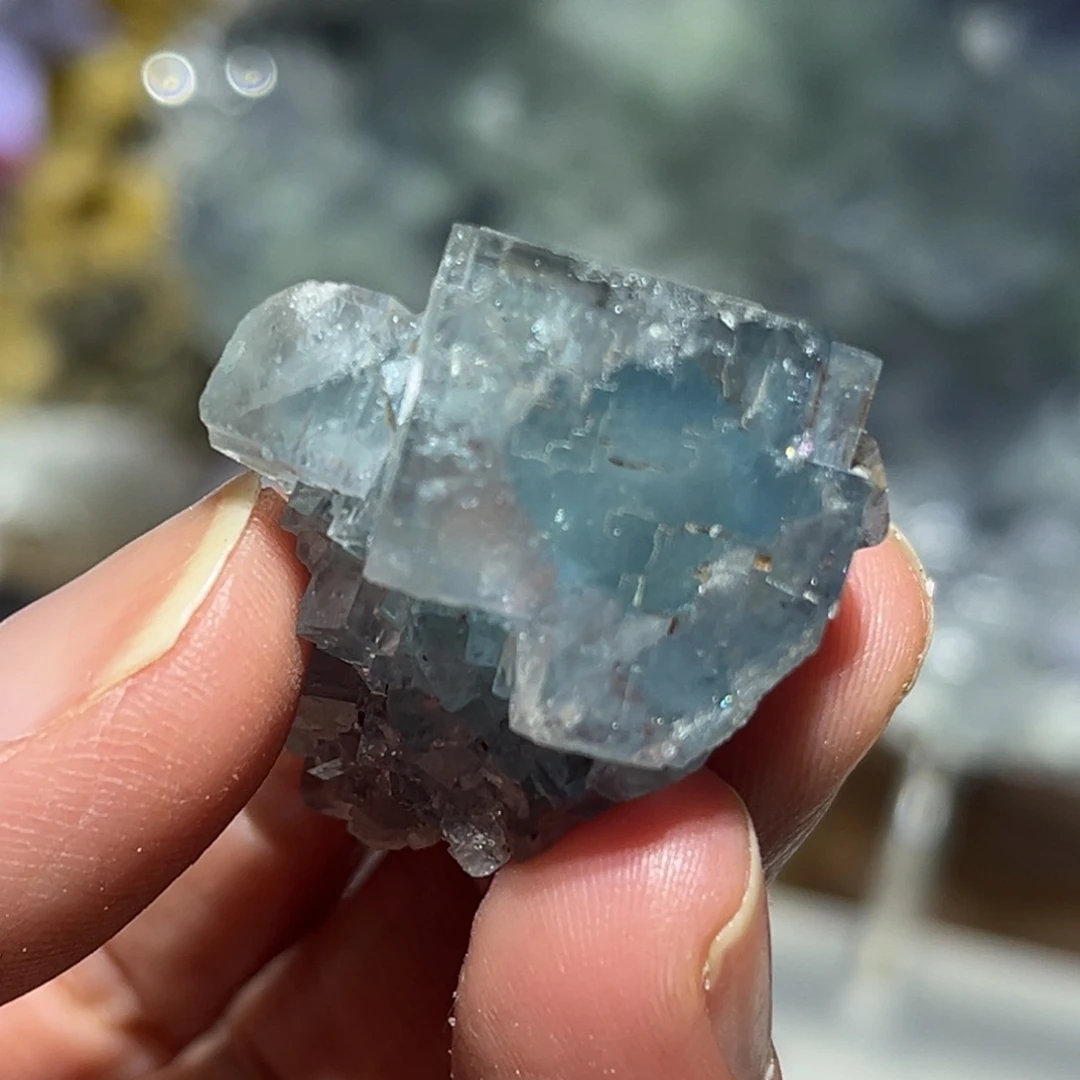 石材萤石方解石标本