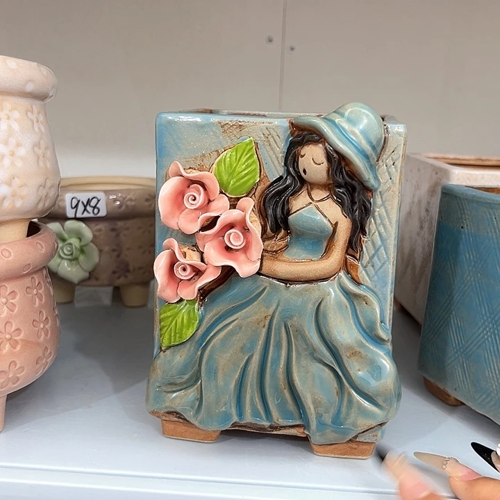 红陶粗陶花盆粗陶花盆