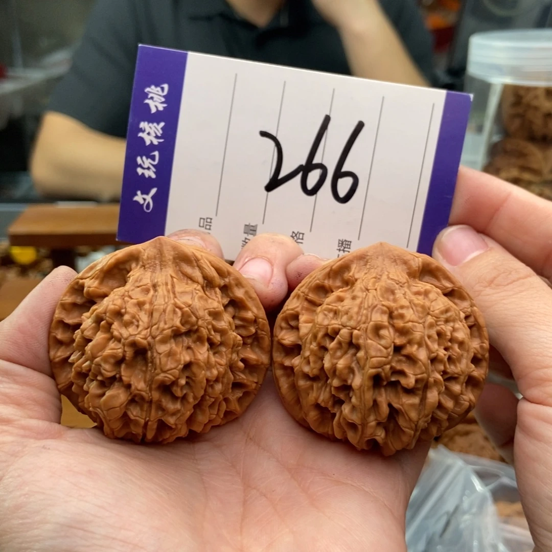 把件文玩核桃48官帽