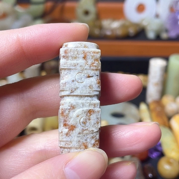 和田玉（糖玉）颈饰未镶嵌用****5