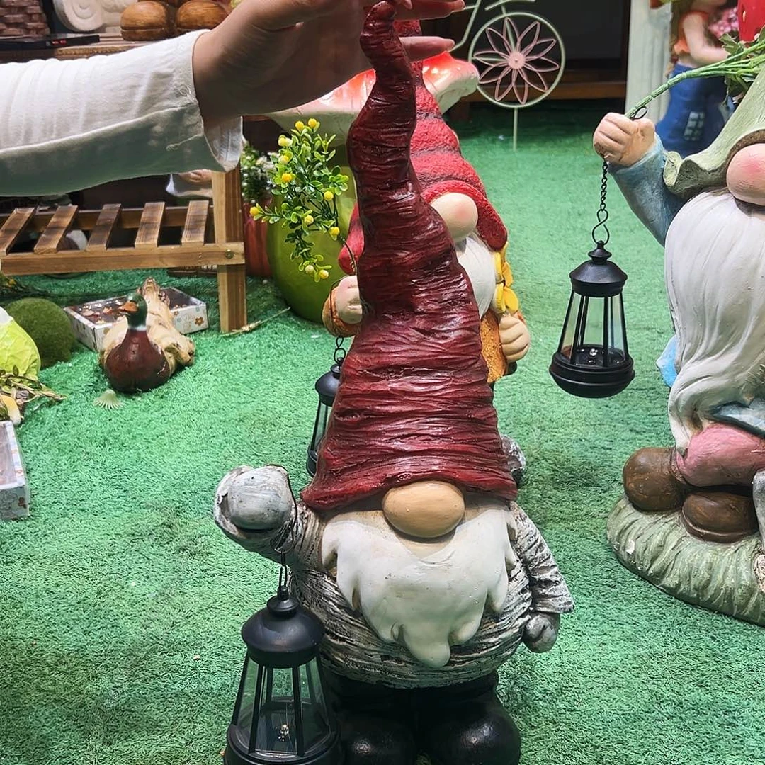 花园摆件红红火火