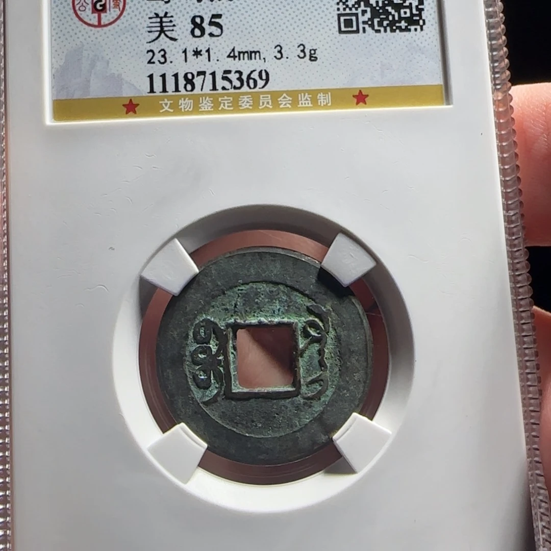 金属XX评级封装盒子币一个