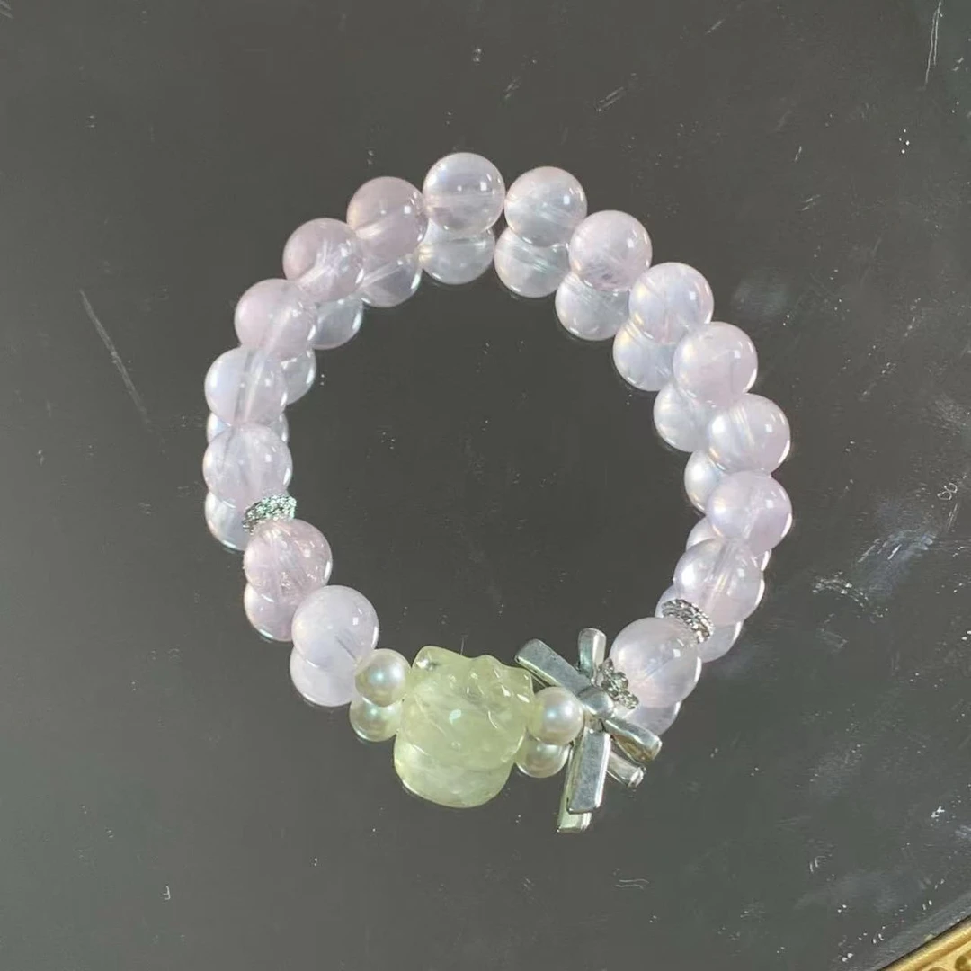 M116粉水晶设计款DIY-微色差多样性发