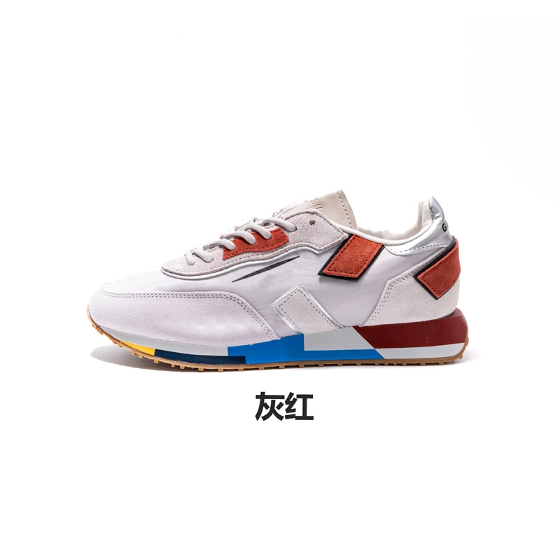 尼龙拼接防滑休闲运动鞋CA-0855（微瑕）