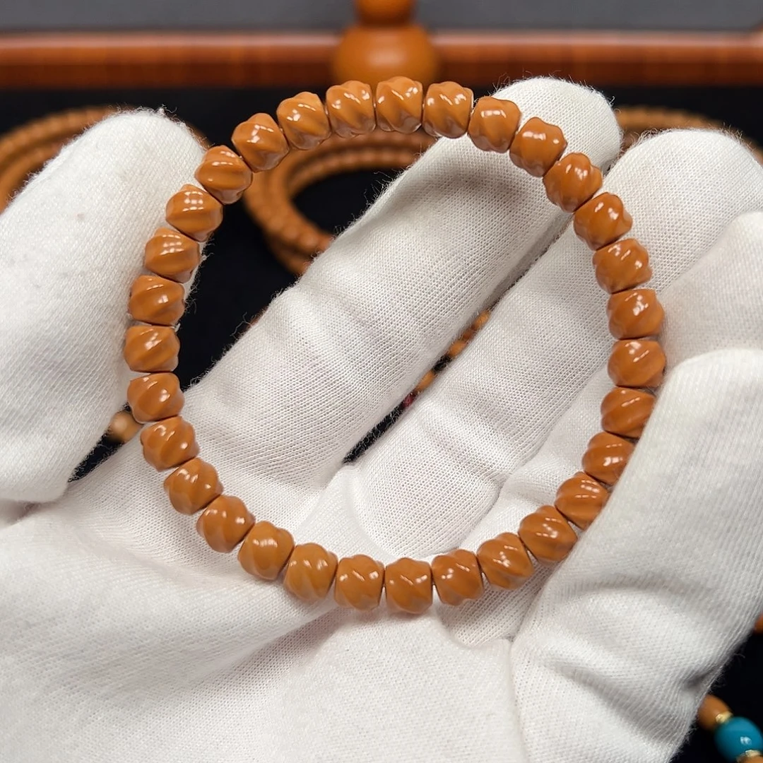 橄榄核手串/手链橄榄核尖扭转乾坤单圈7.3