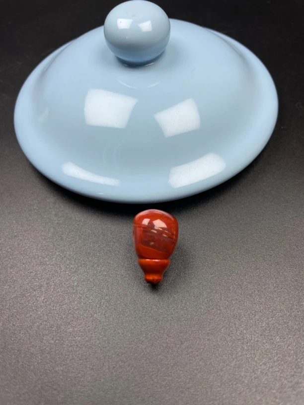 凉山南红包浆三通配饰