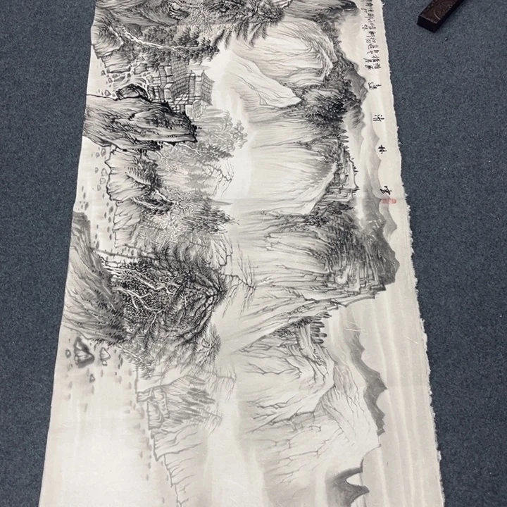 国画绘画手绘作品
