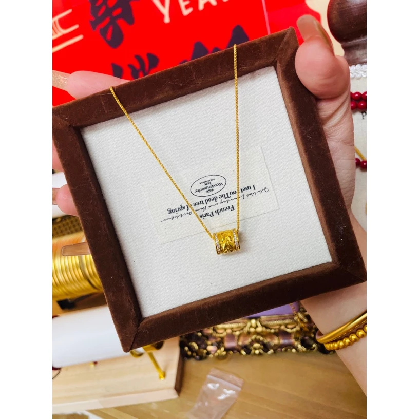 铜合金吊坠 麦穗吊坠气质轻奢时尚精致精美百搭金色素款