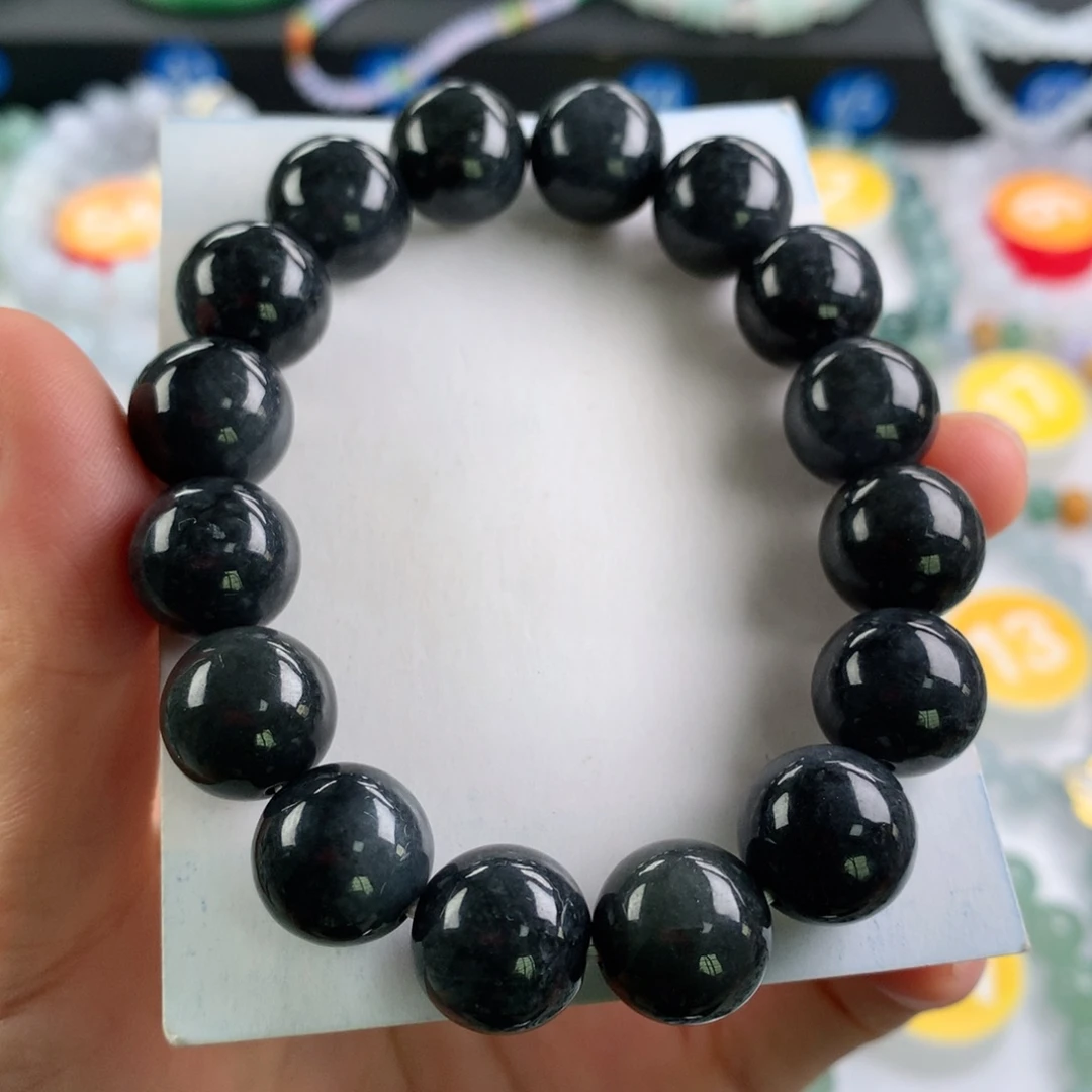 翡翠未镶嵌手链卡13