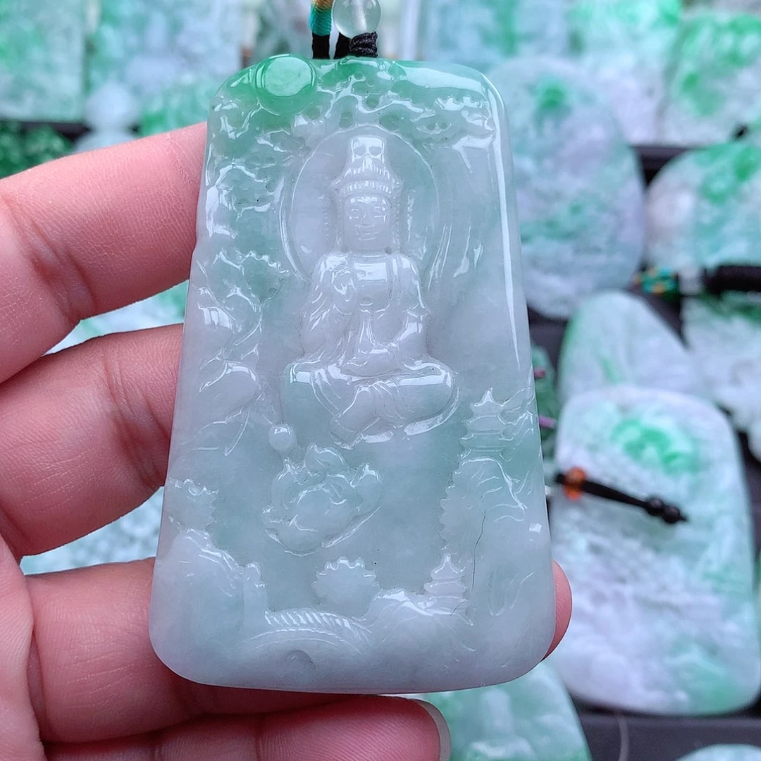 翡翠吊坠(不含链)未镶嵌