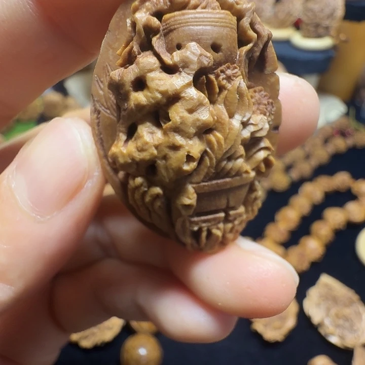 T***X吊坠桃核纯手工定制桃核清宫图