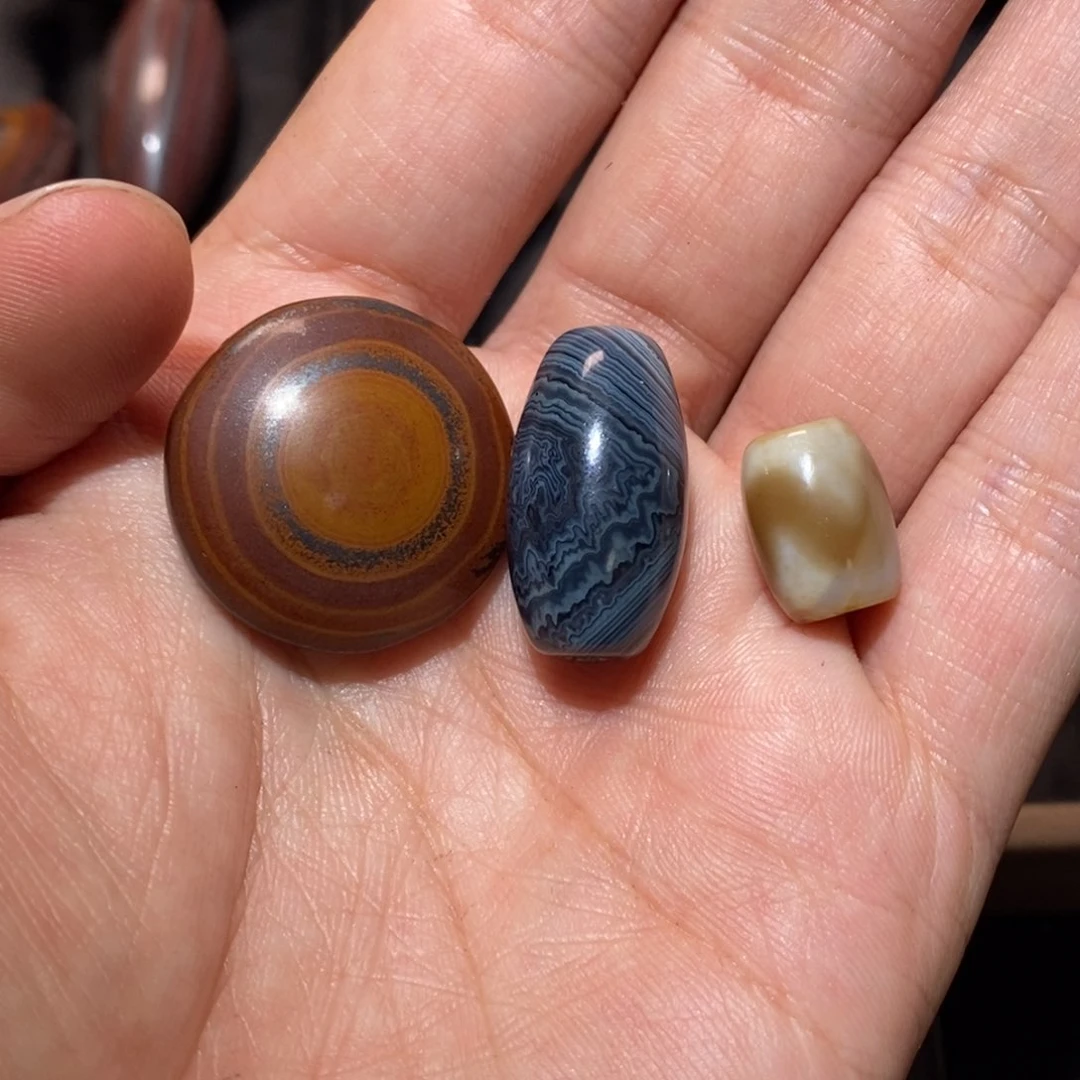 玛瑙/玉髓颈饰未镶嵌W****f