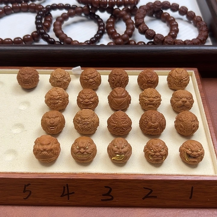 愿***_猴头核桃吊坠象神