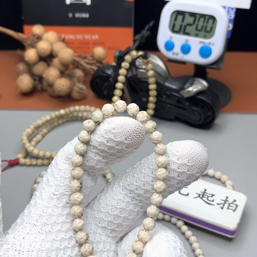 鲨***.星月菩提手串单圈无相