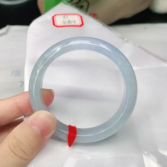 翡翠手镯未镶嵌正圈001