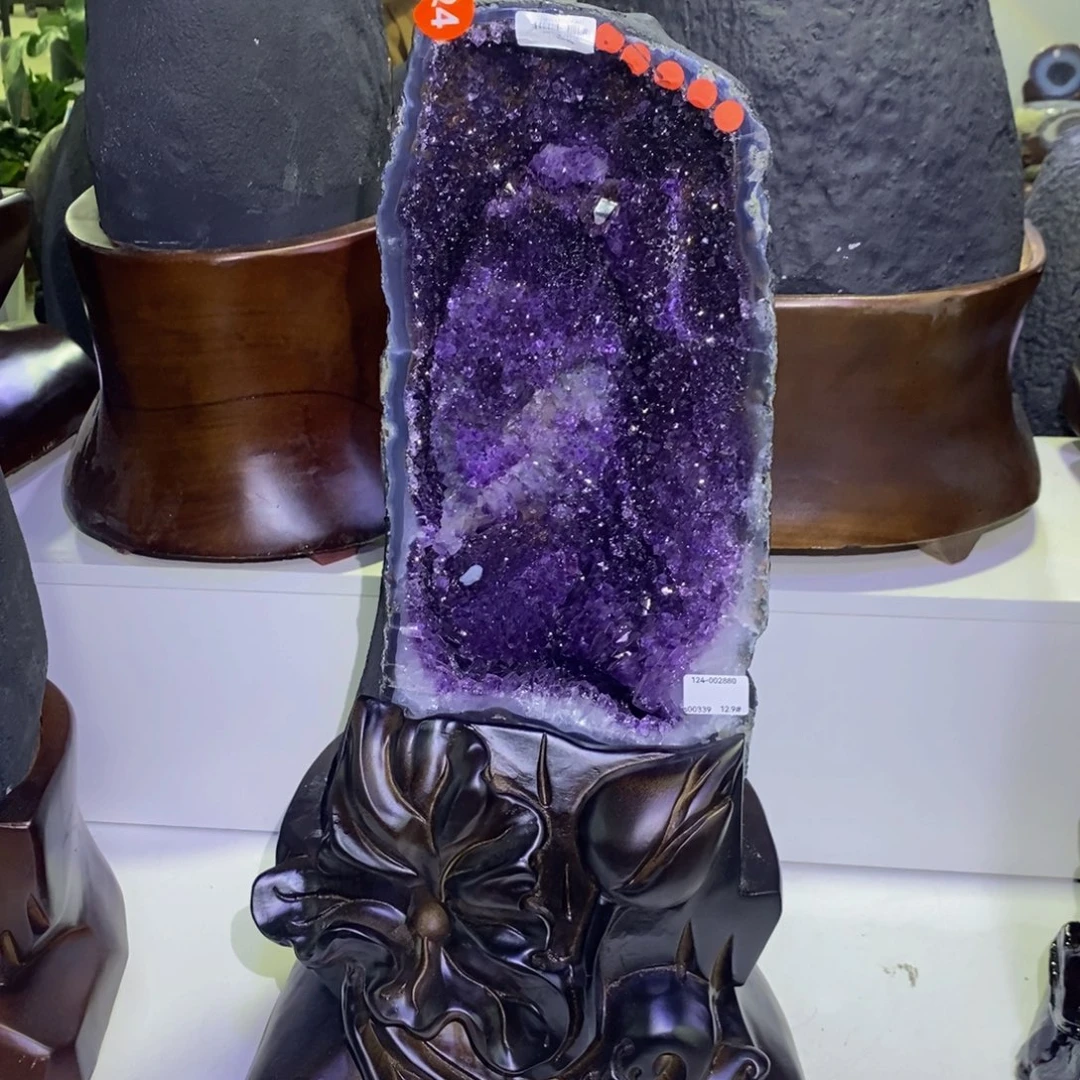 未镶嵌大型摆件（非配饰）紫晶