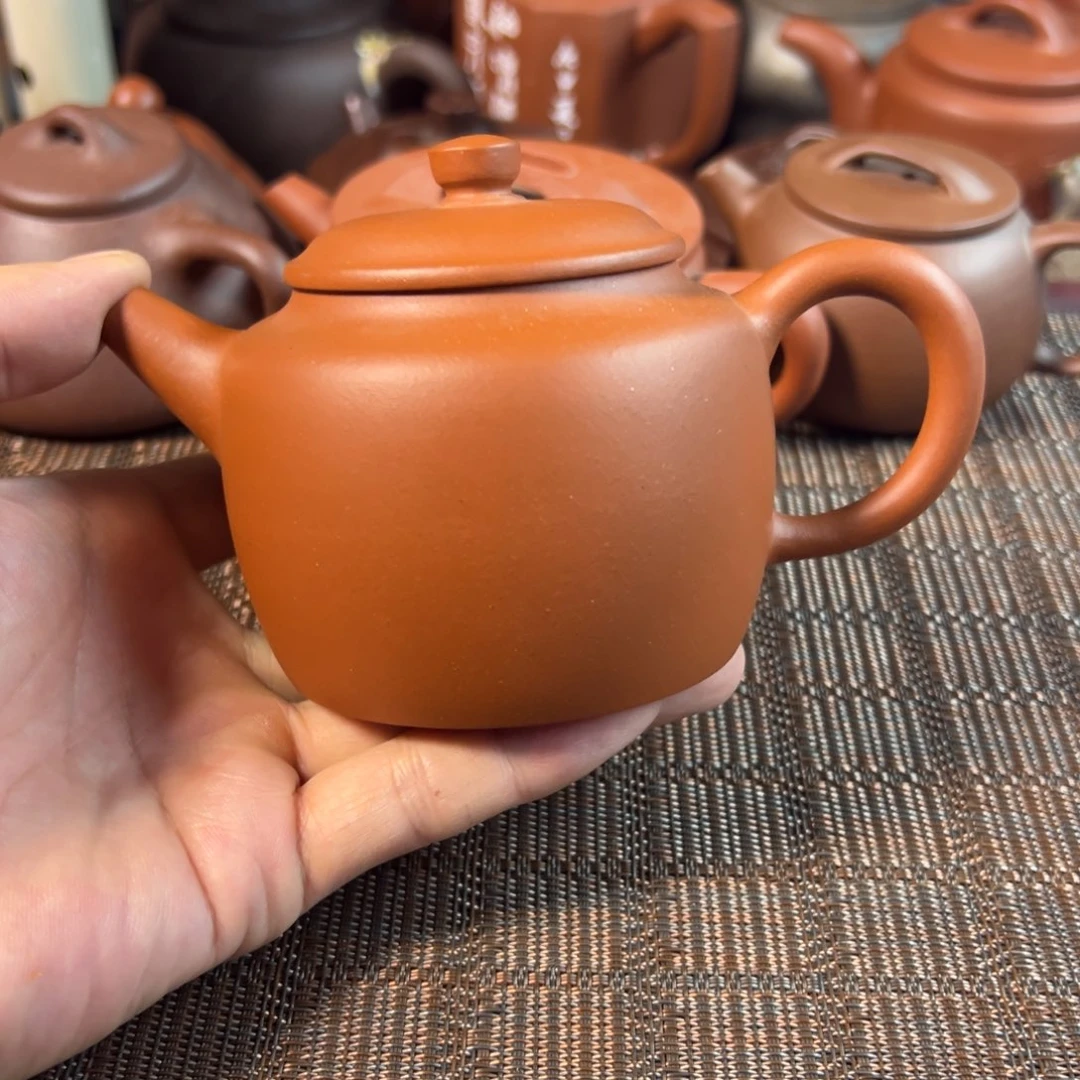 紫砂茶壶宜兴原矿紫砂壶200毫升容量