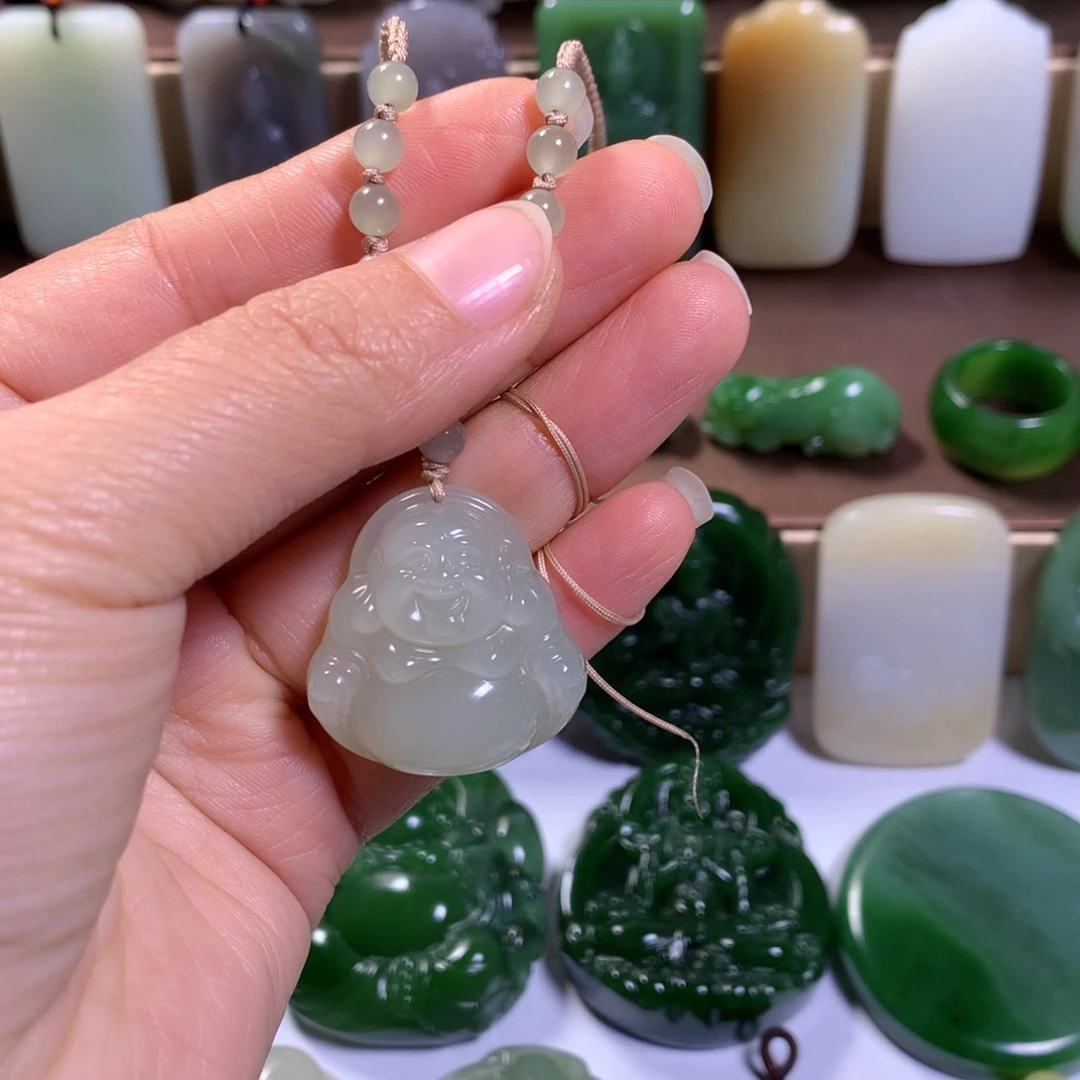 和田玉挂件未镶嵌