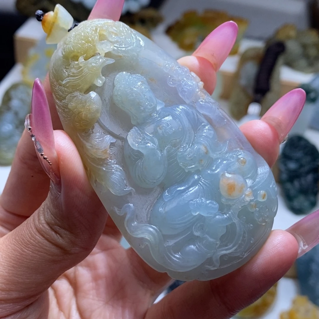 定制翡翠未镶嵌别****酪佛