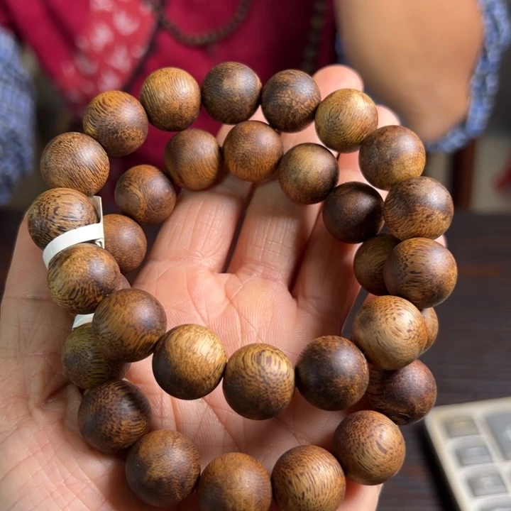 沉香手串红土乌身16克卡14多样性发1条