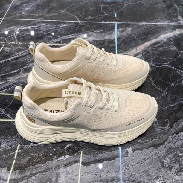 男鞋2025新款夏季透气网面鞋男士鞋子厚底轻便潮流休闲鞋男运动鞋