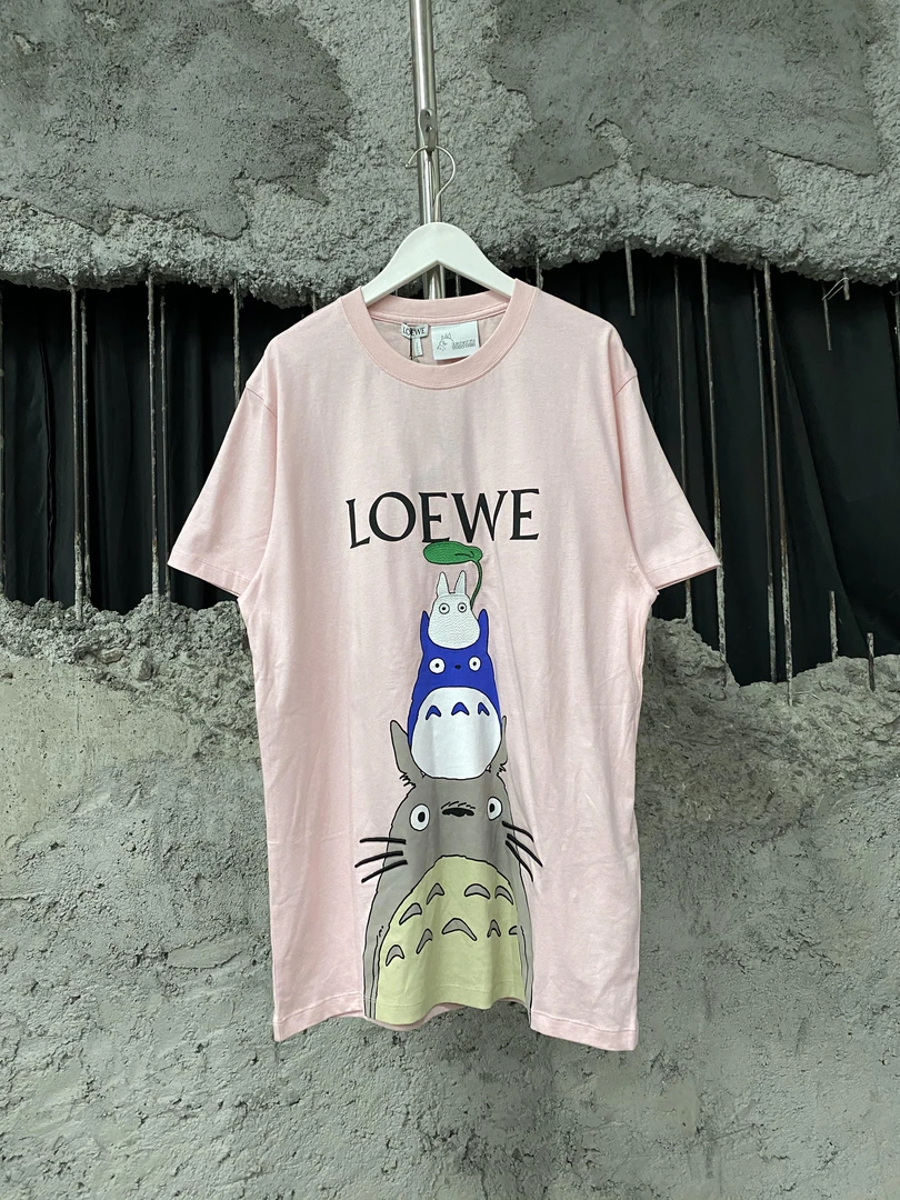 99新 LOEWE/罗意威 短袖/L码/99新 GJ3900