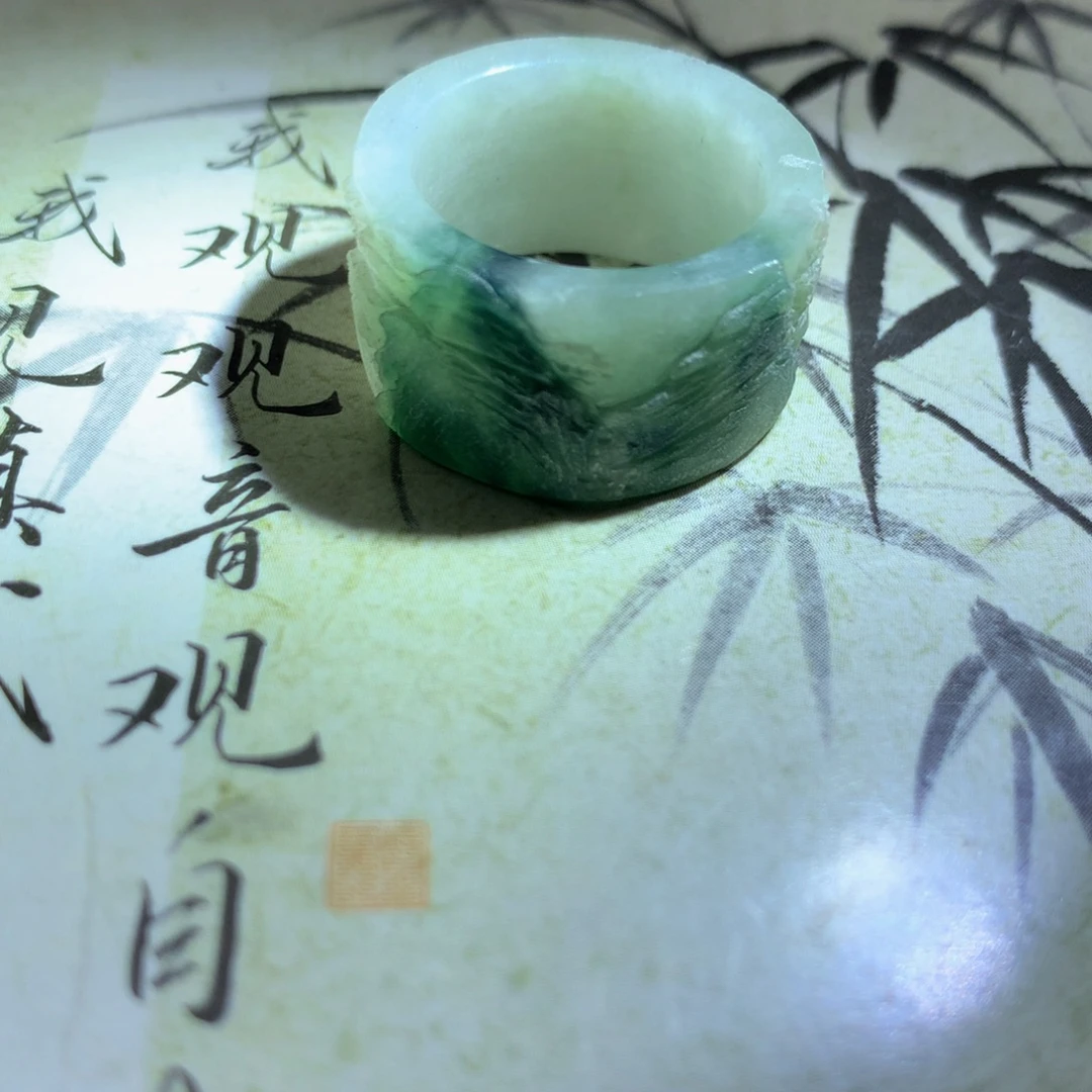 定制翡翠未镶嵌翡翠吊坠