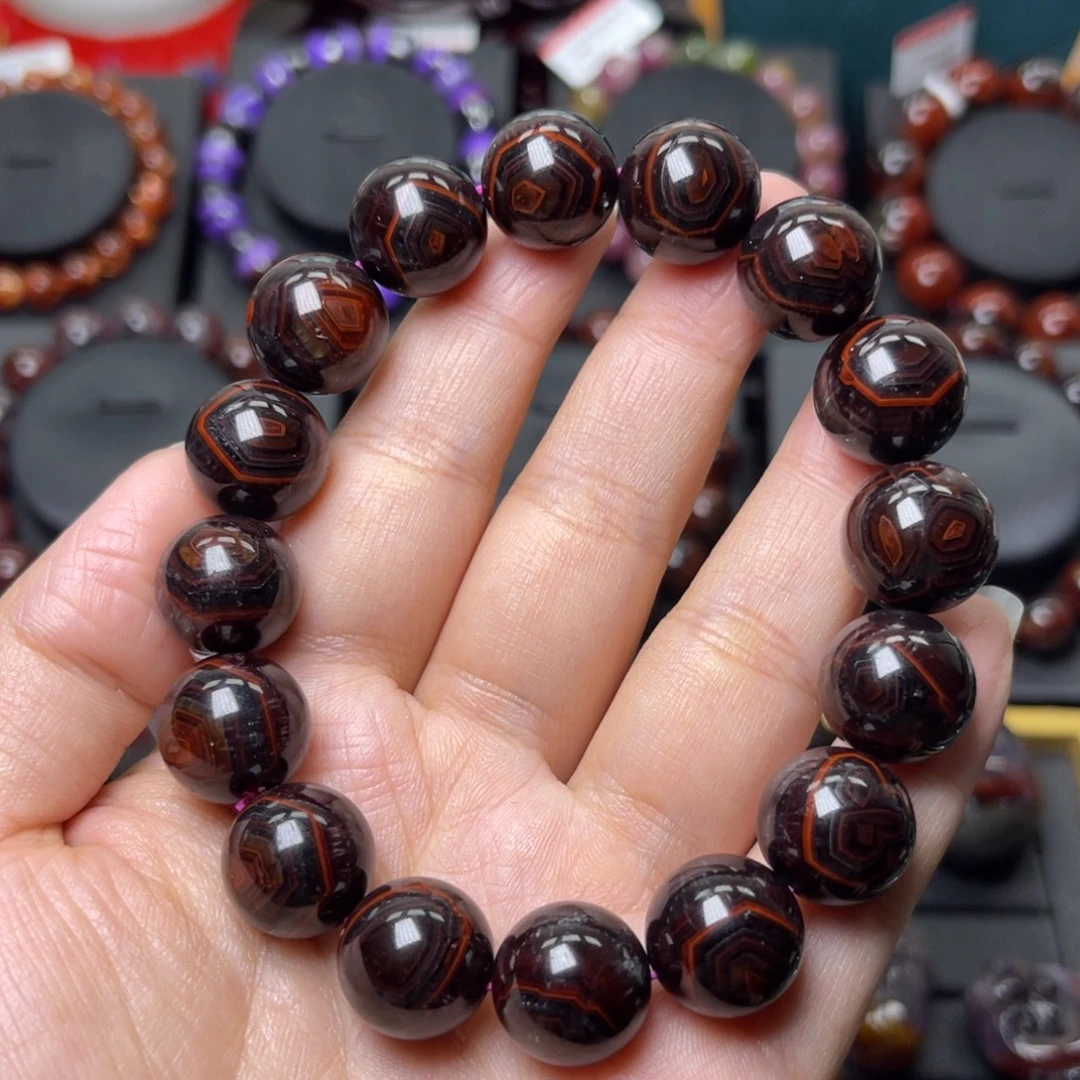 水晶未镶嵌手链极光八卦眼单圈14mm