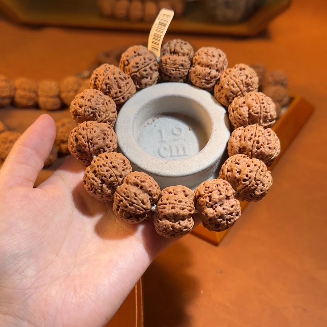 金刚菩提手串定制款25mm平头梅花