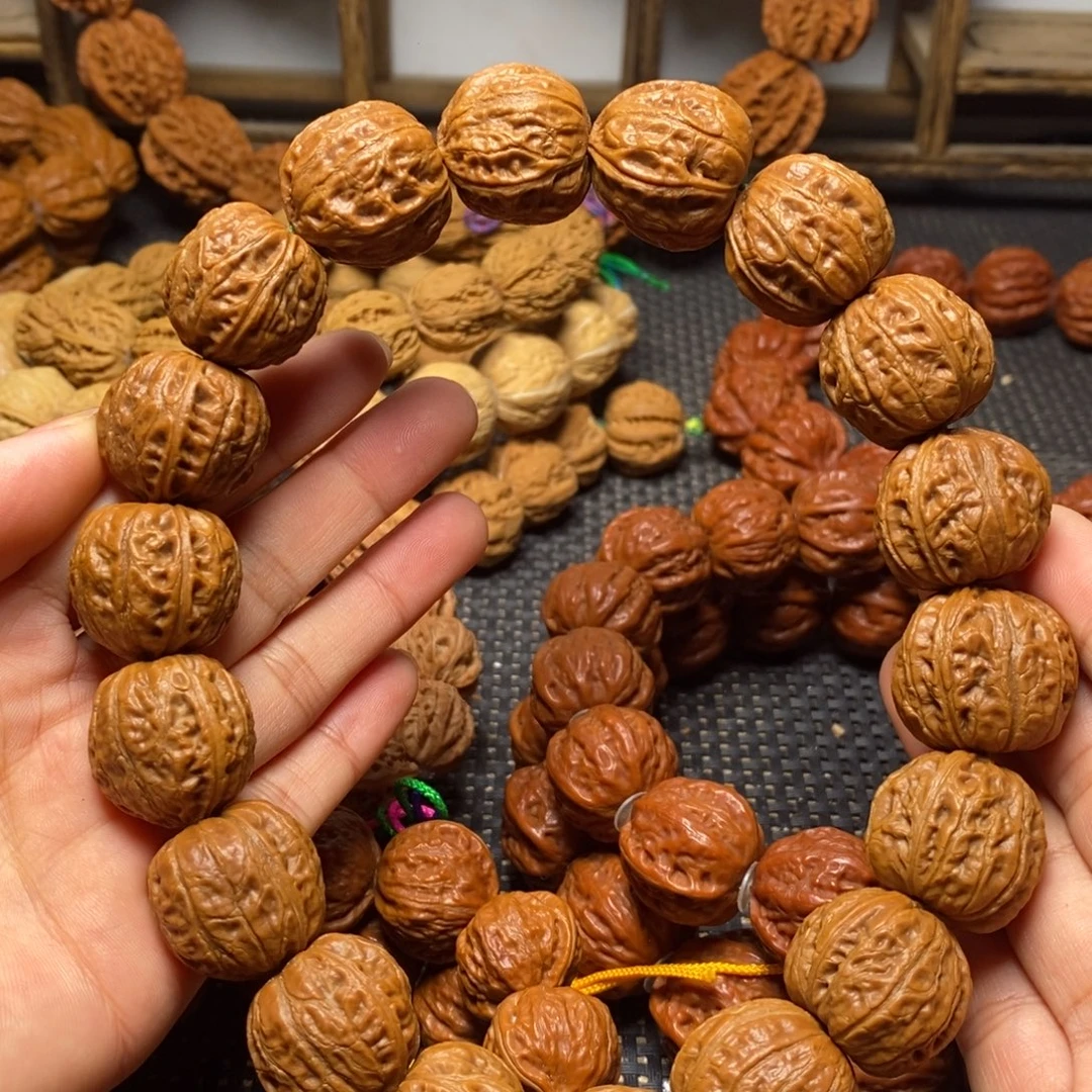 文玩核桃手串三棱手持