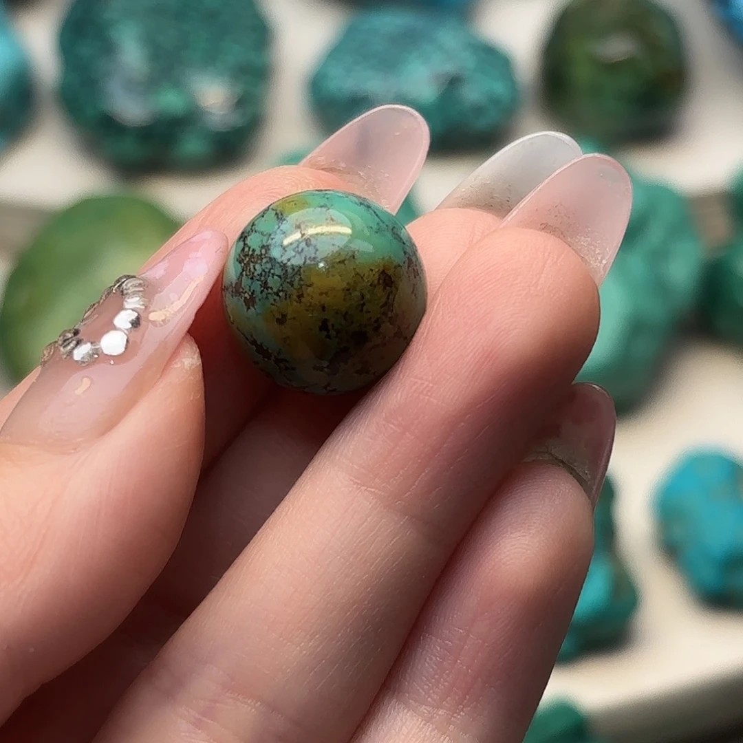 绿松石未镶嵌绿松石老型