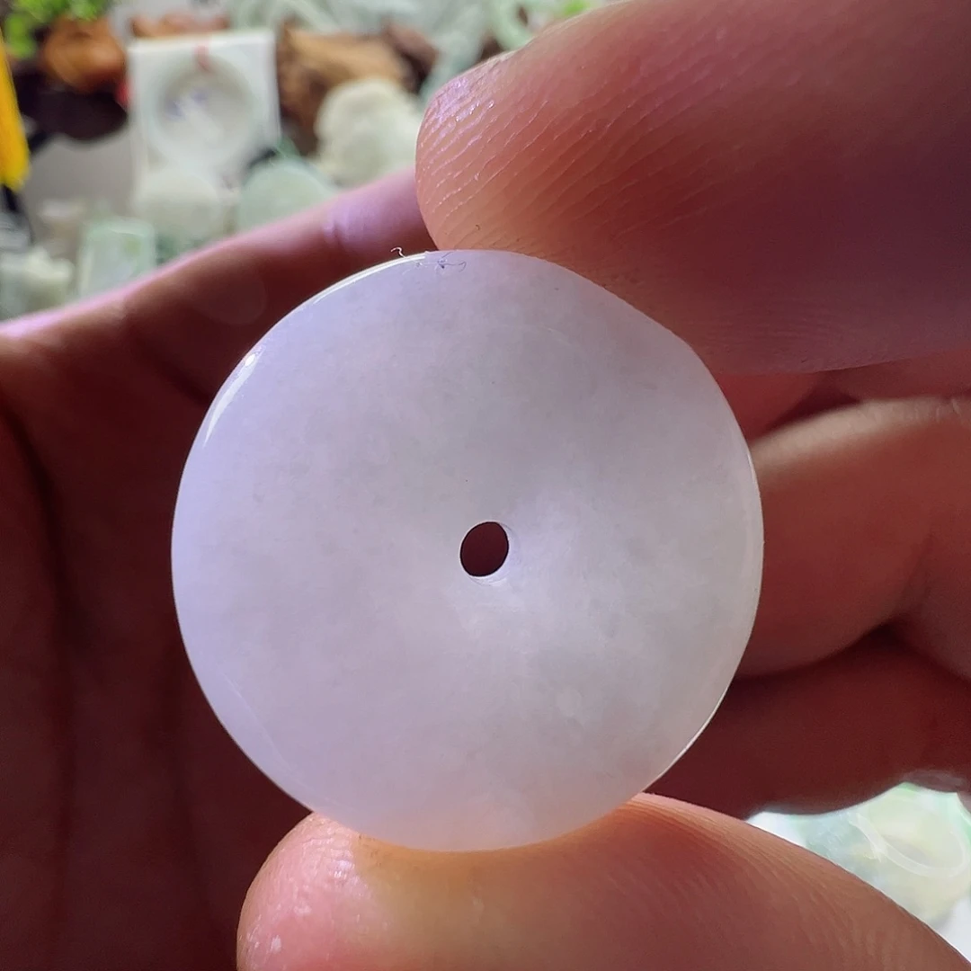 翡翠未镶嵌颈饰翡翠平安扣