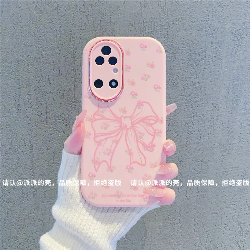 （华为P50系列）金属小胖妹适用华为P50/华为P50E/华为P50pro手机壳