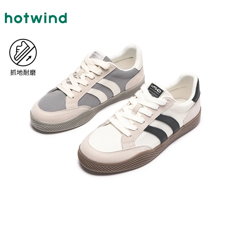 【热风门店同款】热风2025年春季新款男士时尚休闲鞋H14M25130