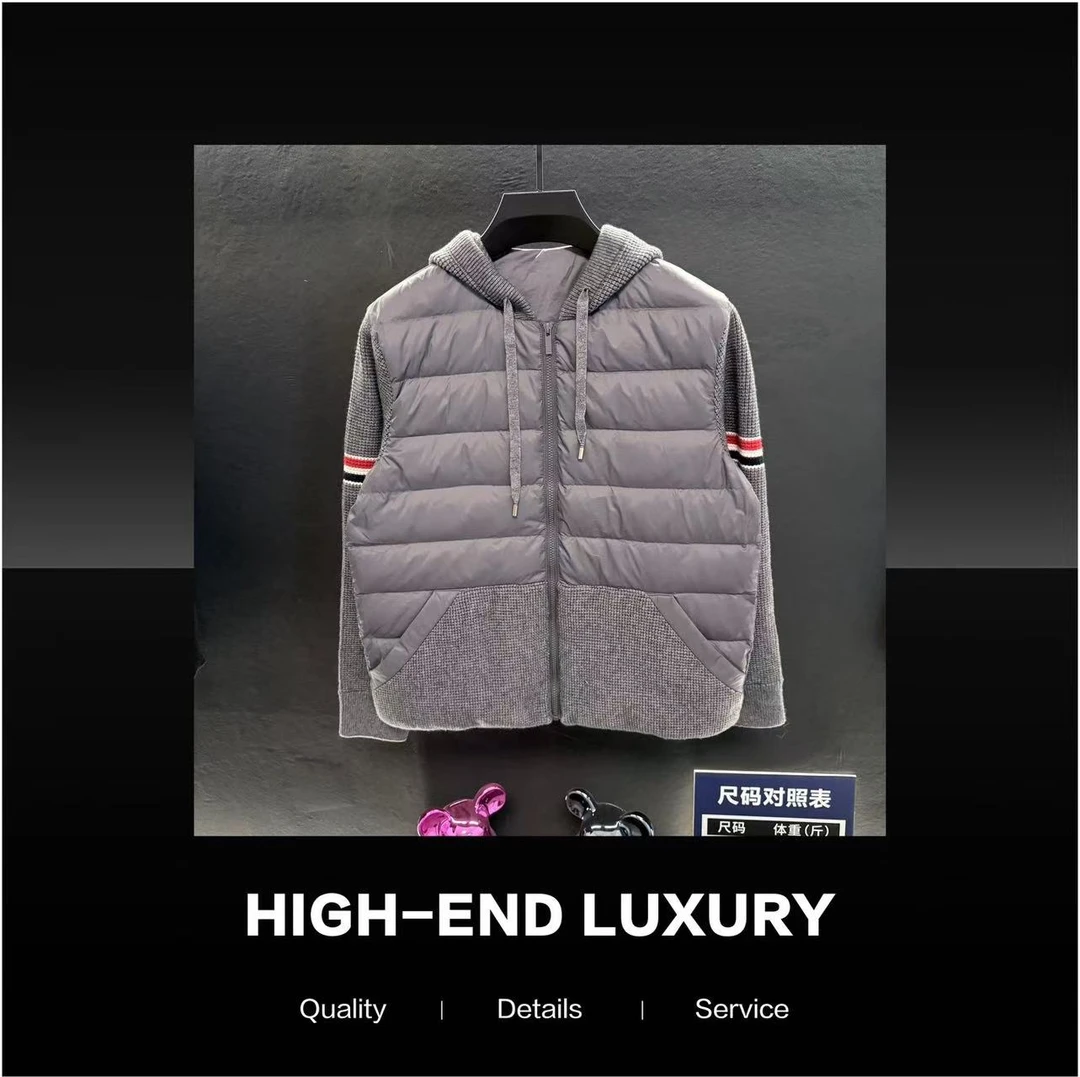 LOWUE 2025秋冬新款轻奢时尚男女同款长袖保暖鸭绒服（C-1011)