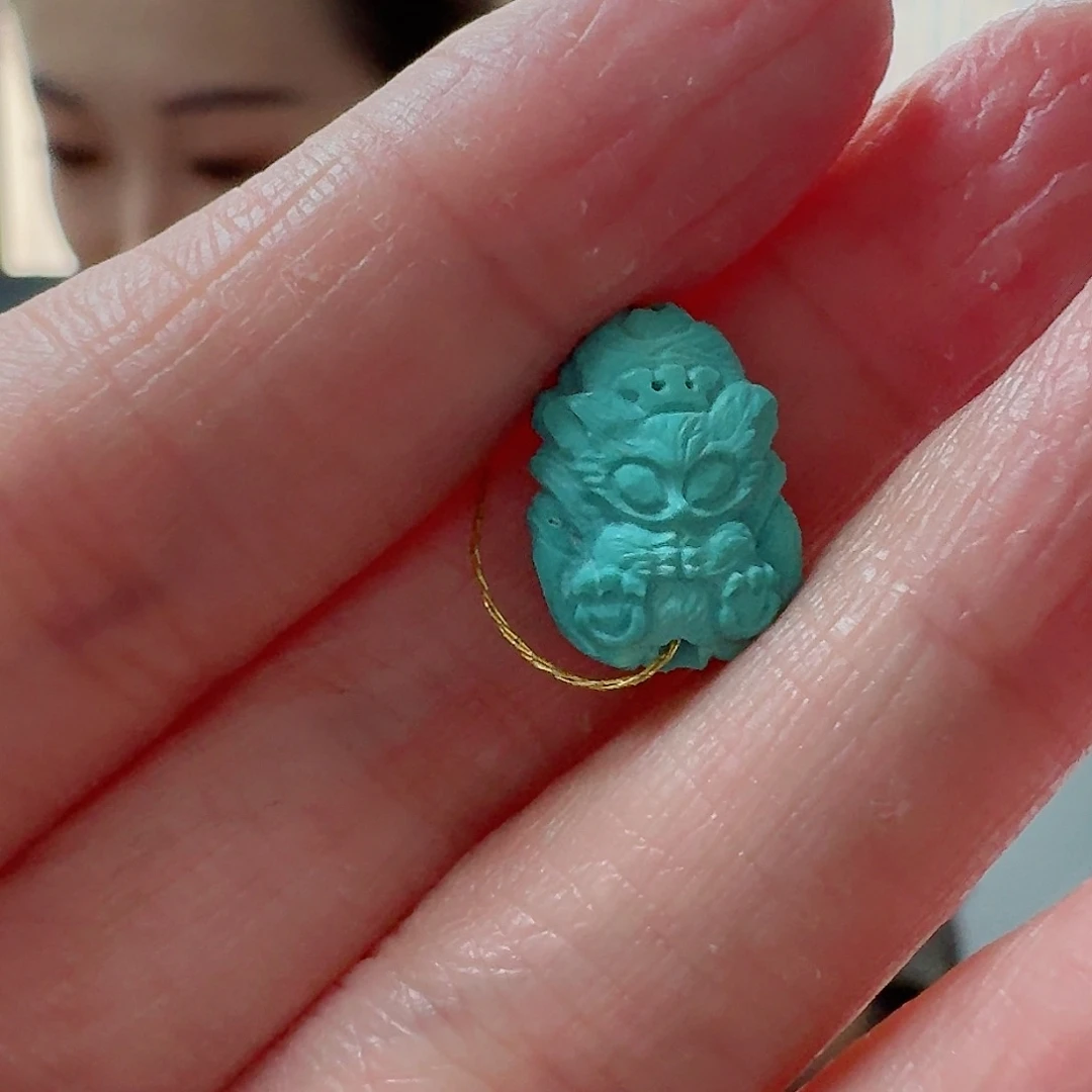 绿松石珠宝奇石未镶嵌