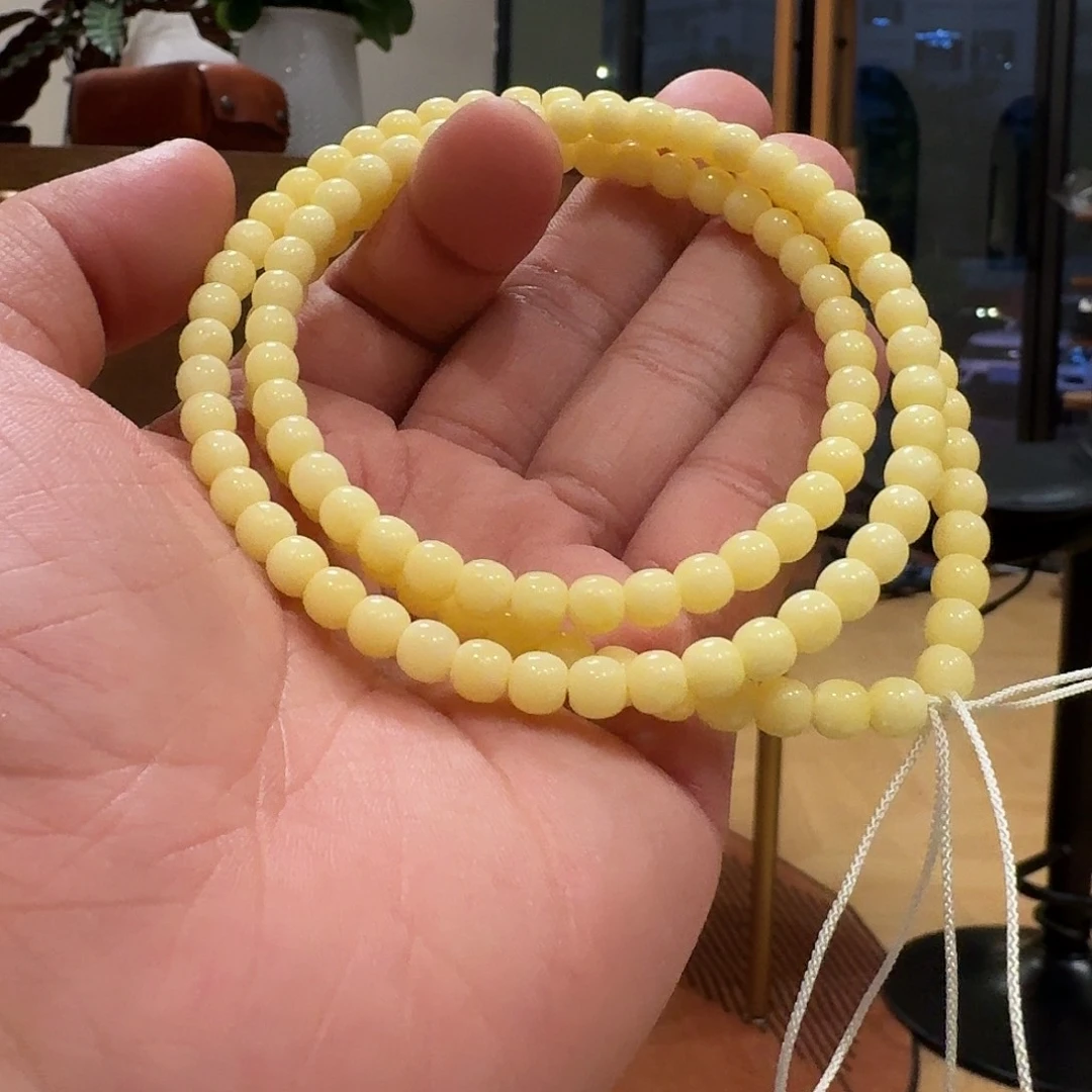 未镶嵌琥珀手链6.5手串手串