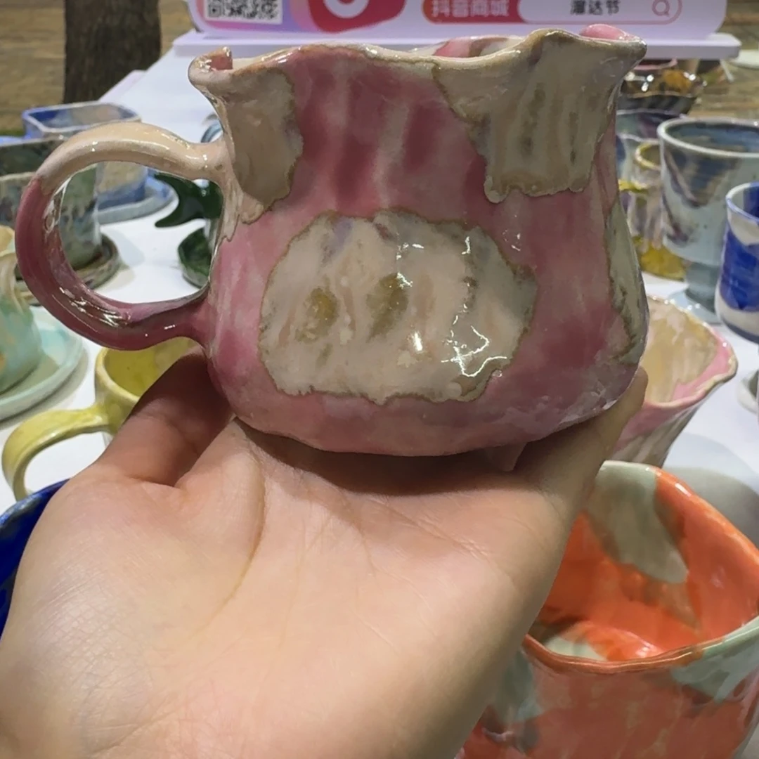 金***豆景德镇纯手工手捏杯001套装