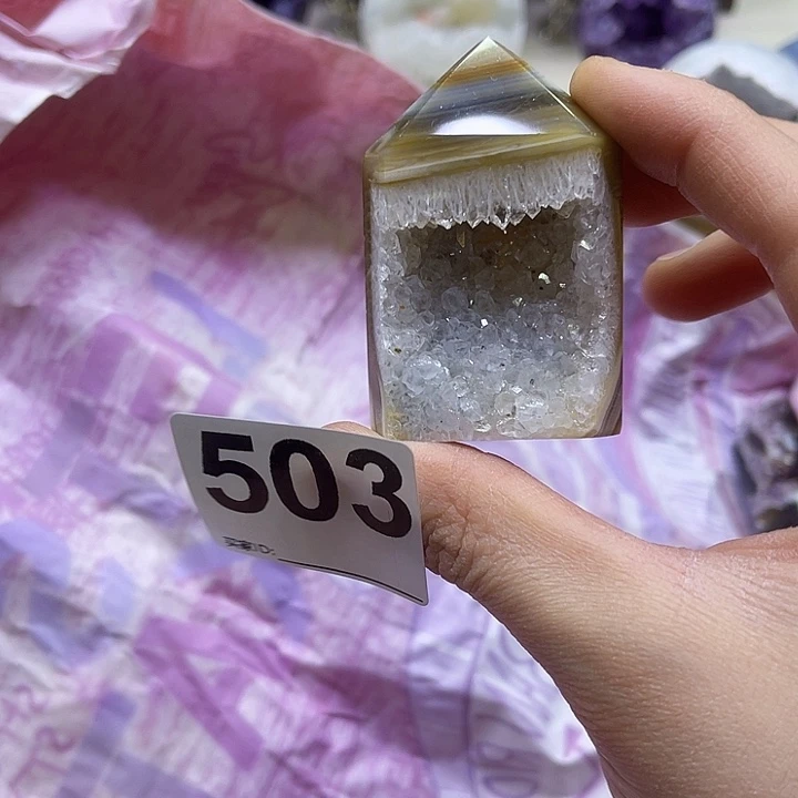 紫晶摆件未镶嵌摆件503