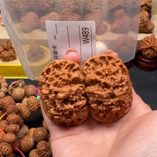 *****把件文玩核桃文玩核桃三棱四棱蛇头蛇王