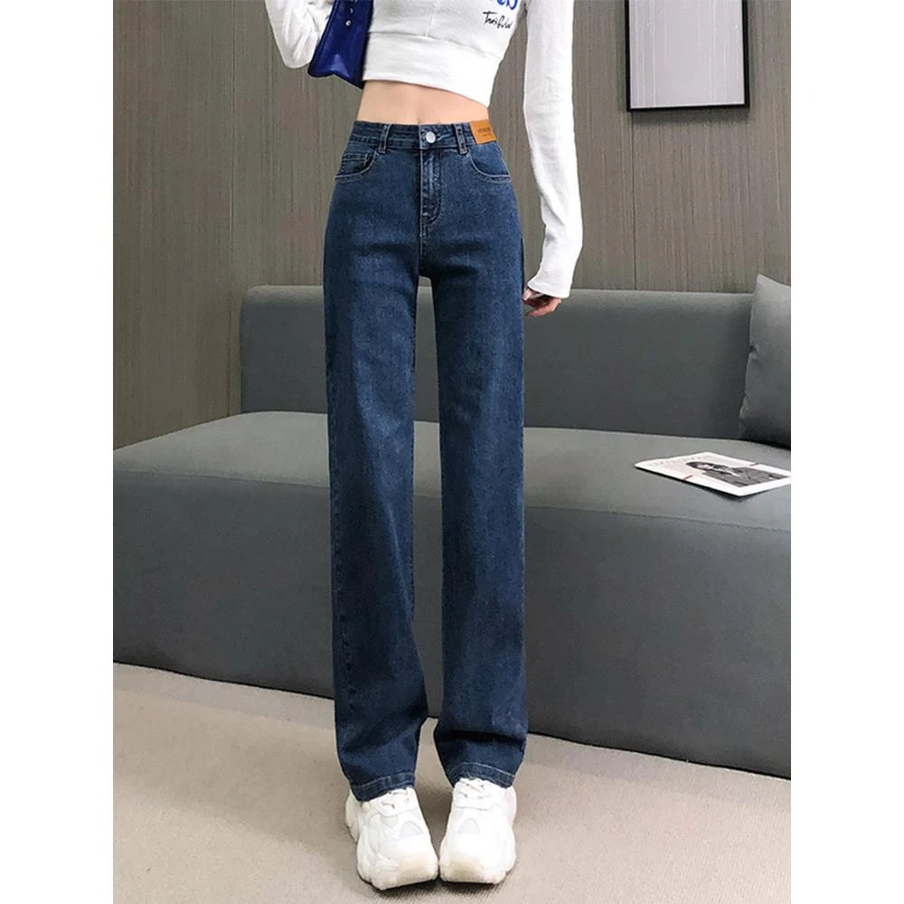 2025年新款专为小个子设计的修身宽松烟斗裤